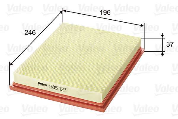 Vzduchový filter VALEO