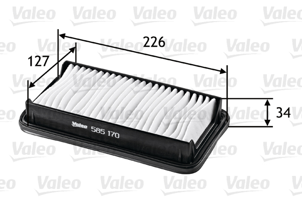 Vzduchový filter VALEO