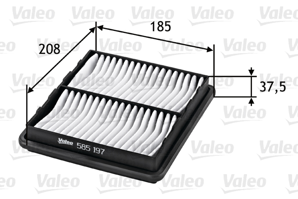 Vzduchový filter VALEO