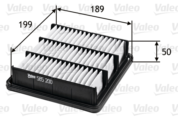 Vzduchový filter VALEO