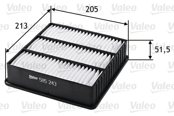 Vzduchový filter VALEO