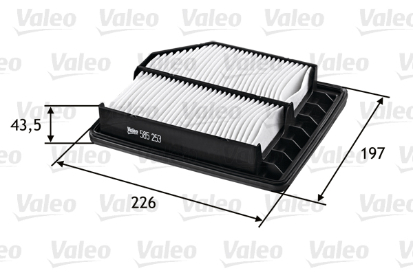 Vzduchový filter VALEO