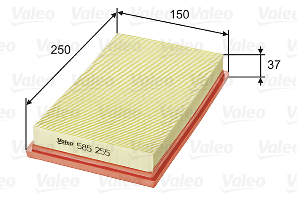 Vzduchový filter VALEO
