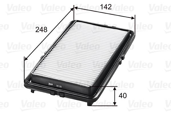Vzduchový filter VALEO