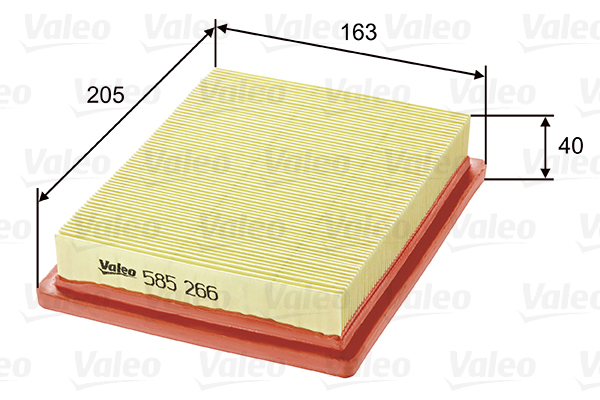 Vzduchový filter VALEO