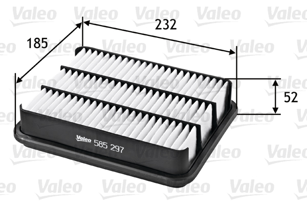 Vzduchový filter VALEO