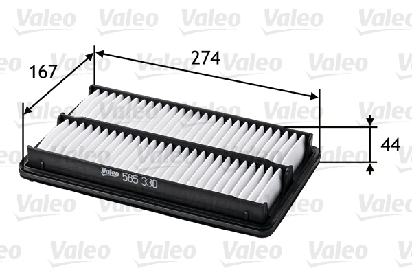 Vzduchový filter VALEO