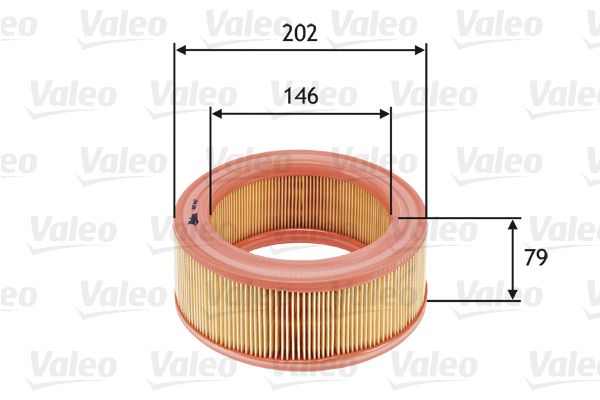 Vzduchový filter VALEO