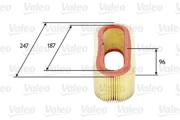 Vzduchový filter VALEO