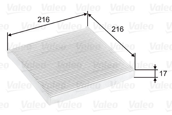 Filter vnútorného priestoru VALEO