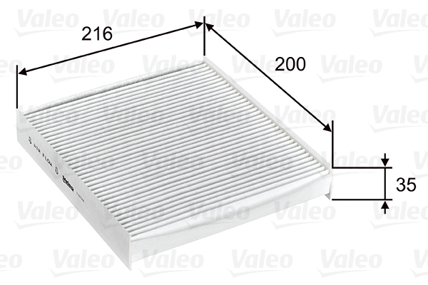Filter vnútorného priestoru VALEO