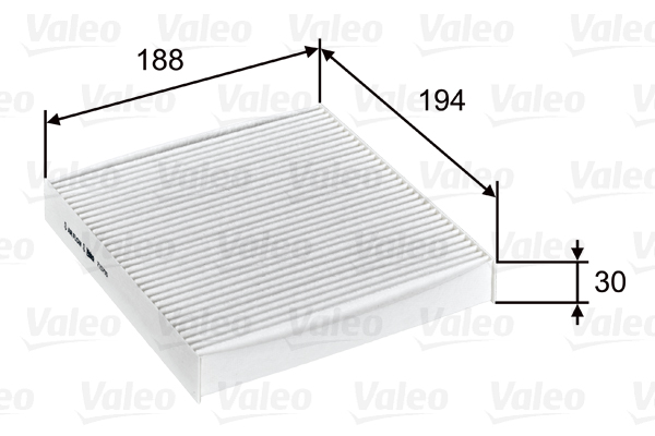 Filter vnútorného priestoru VALEO