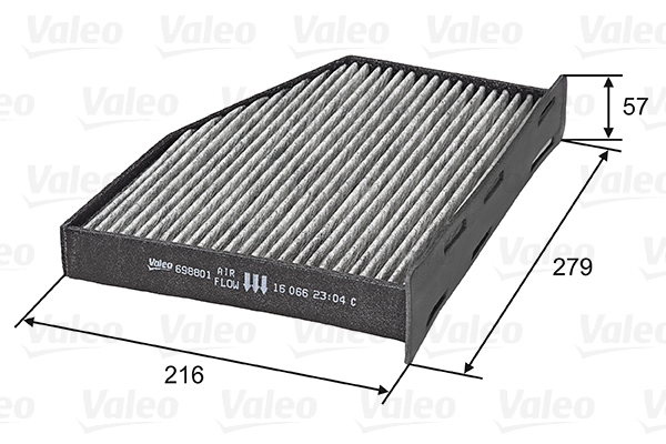 Filter vnútorného priestoru VALEO