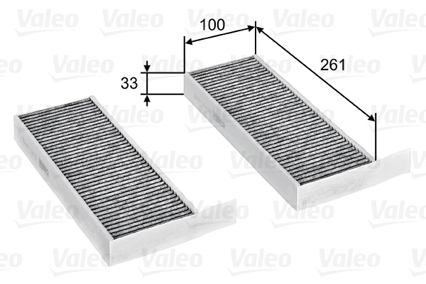 Filter vnútorného priestoru VALEO