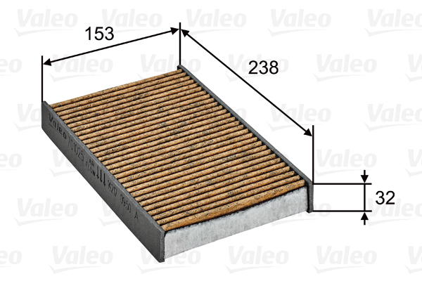 Filter vnútorného priestoru VALEO
