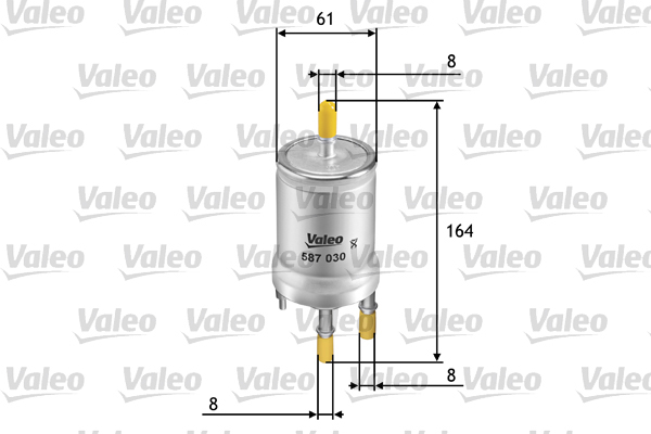Filtro combustible VALEO