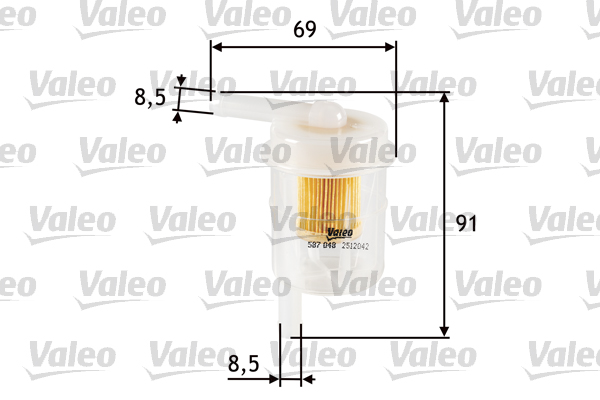 Palivový filter VALEO