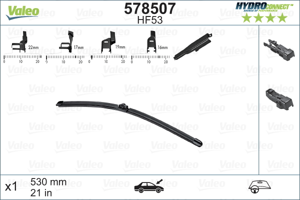 Wiper Blade VALEO