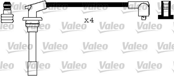 Sada zapaľovacích káblov VALEO