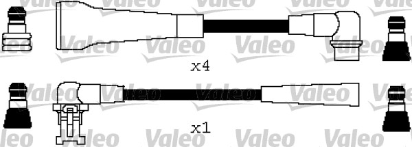 Sada zapaľovacích káblov VALEO