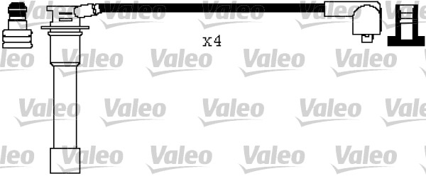 Sada zapaľovacích káblov VALEO