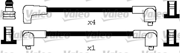 Sada zapaľovacích káblov VALEO
