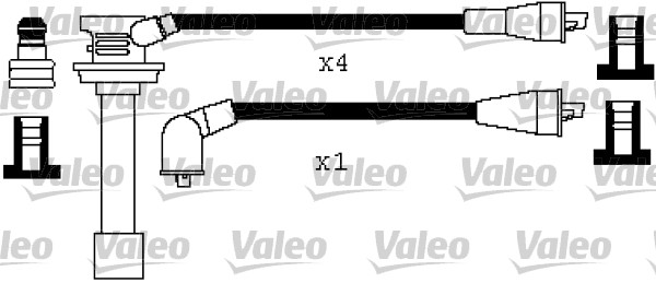 Sada zapaľovacích káblov VALEO