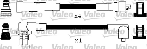 Sada zapaľovacích káblov VALEO