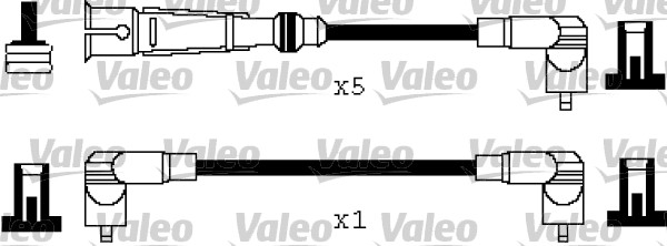 Sada zapaľovacích káblov VALEO