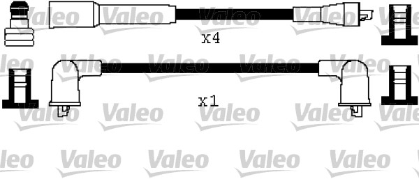 Sada zapaľovacích káblov VALEO