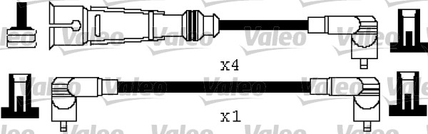 Sada zapaľovacích káblov VALEO