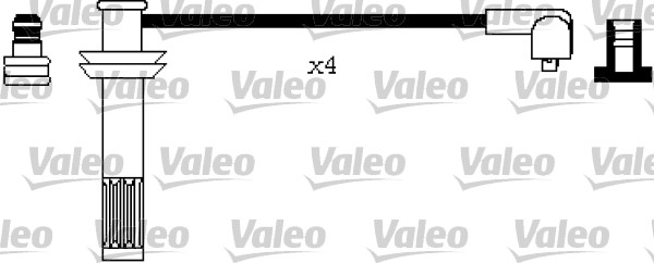 Sada zapaľovacích káblov VALEO