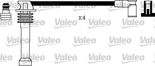 Sada zapaľovacích káblov VALEO