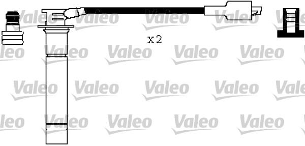 Sada zapaľovacích káblov VALEO