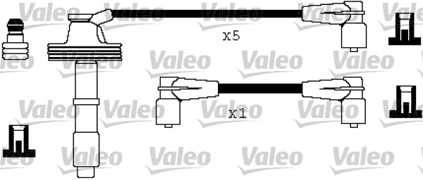 Sada zapaľovacích káblov VALEO