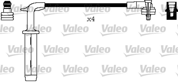 Sada zapaľovacích káblov VALEO