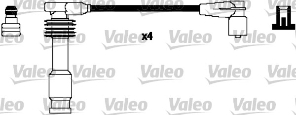 Sada zapaľovacích káblov VALEO