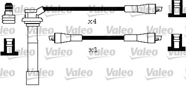 Sada zapaľovacích káblov VALEO