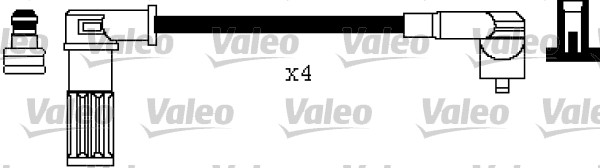 Sada zapaľovacích káblov VALEO