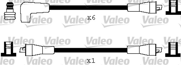 Sada zapaľovacích káblov VALEO