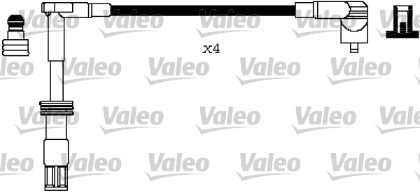 Sada zapaľovacích káblov VALEO