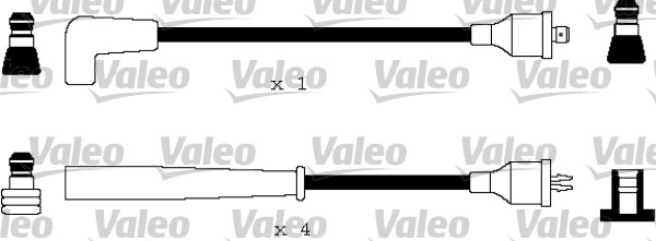 Sada zapaľovacích káblov VALEO