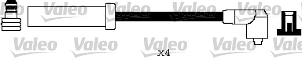 Sada zapaľovacích káblov VALEO