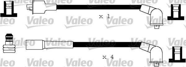 Sada zapaľovacích káblov VALEO