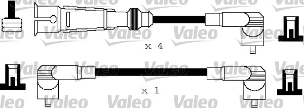 Sada zapaľovacích káblov VALEO