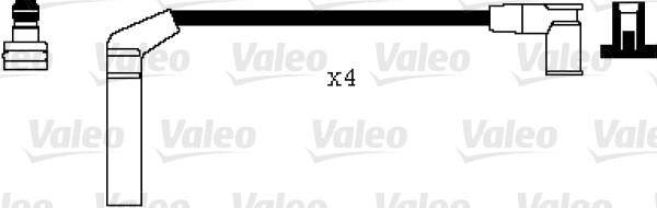 Sada zapaľovacích káblov VALEO