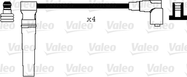 Sada zapaľovacích káblov VALEO