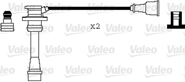 Sada zapaľovacích káblov VALEO