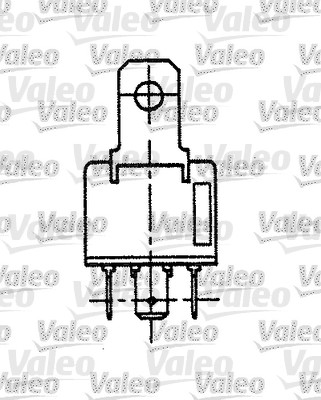 Relé pracovného prúdu VALEO