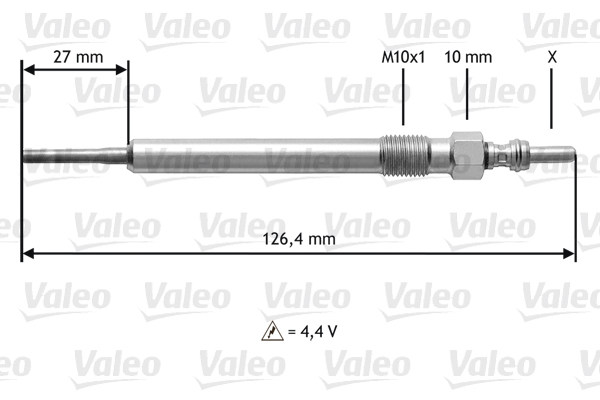 Glühkerze VALEO